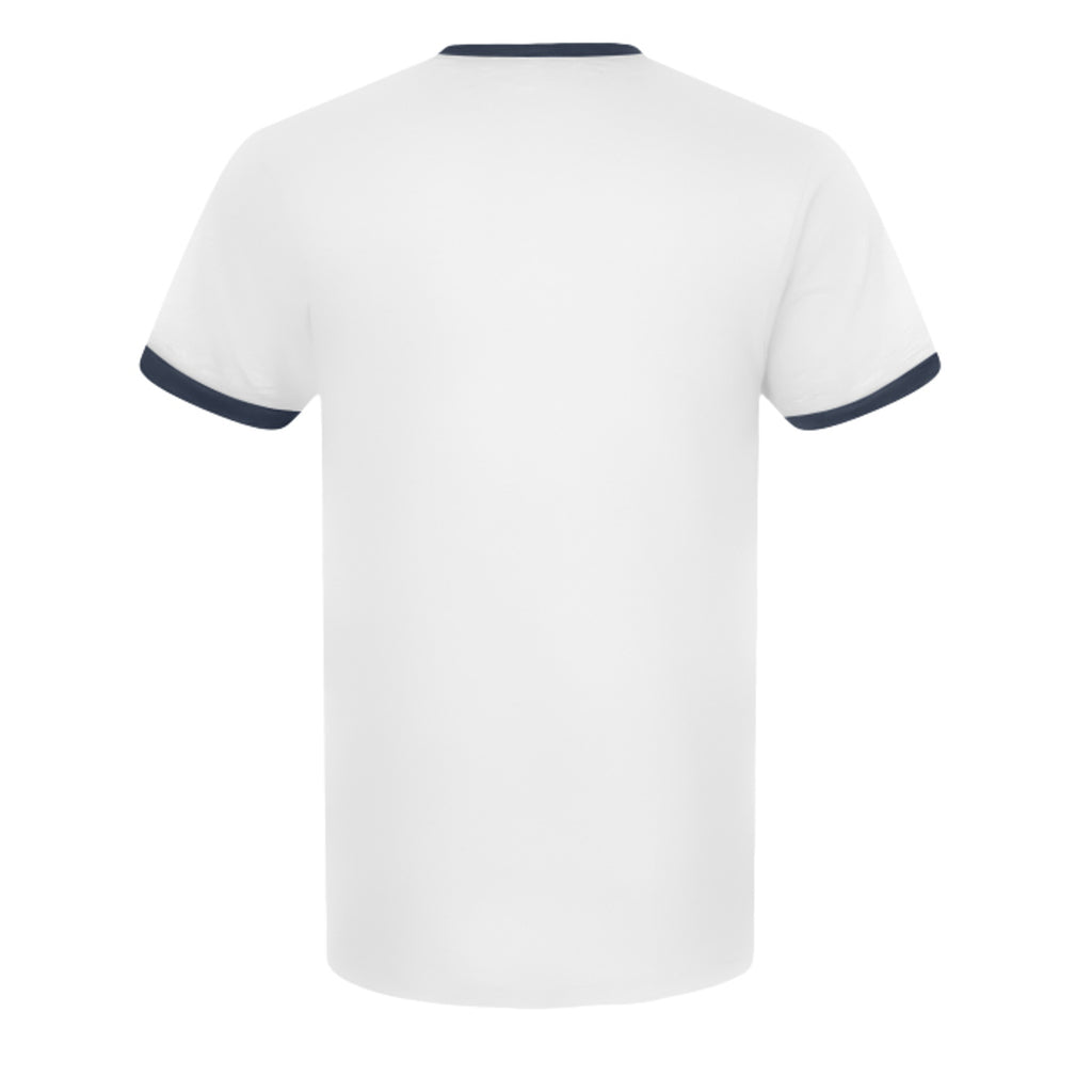 White/ Navy - 246 - BACK